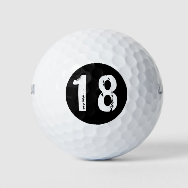 Balles De Golf Sport numéro 18 (Devant)