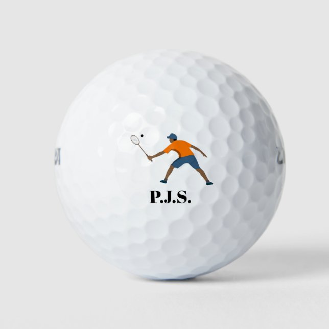 Balles De Golf Squash (Devant)