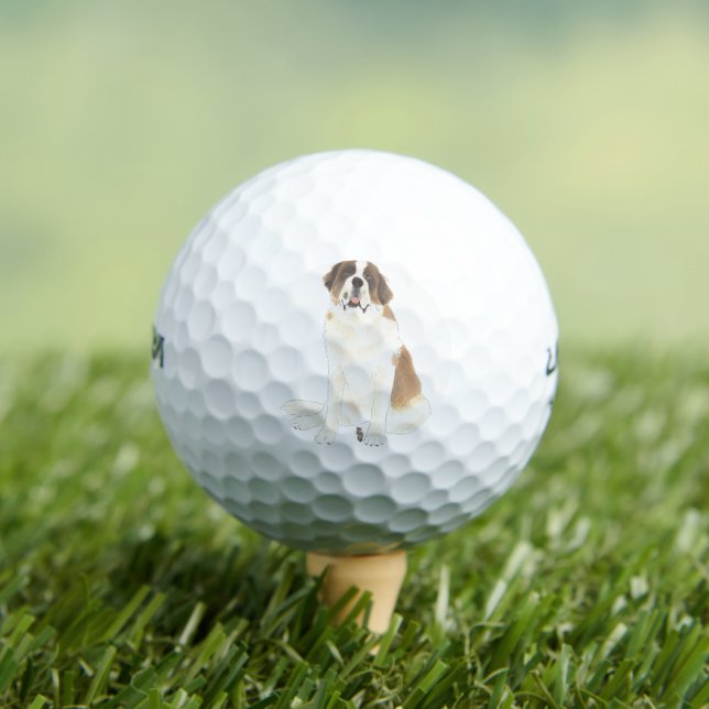 Balles De Golf St. Bernard (T-shirt Insitu)