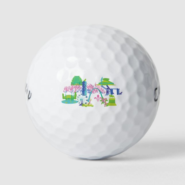 Balles De Golf St. Louis Landmark Golf Ball (Devant)