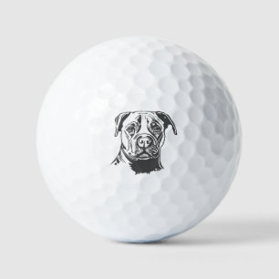 Balles De Golf Staffordshire Bull Terrier