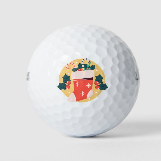 Balles De Golf Stockage de Noël x (Devant)