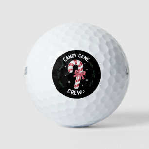 Balles De Golf Sucre de canne Crew Funny Noël bonbon Lover Noël