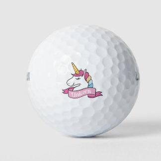 Balles De Golf Super Cool Unicorn