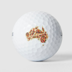 Balles De Golf Symbole australien