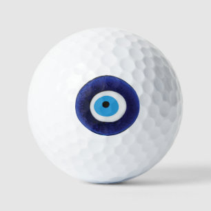 Balles De Golf Symbole de protection contre le mauvais œil Nazar
