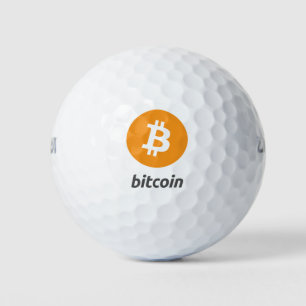 Balles De Golf Symbole du logo original Bitcoin Golf Ball Golfbal