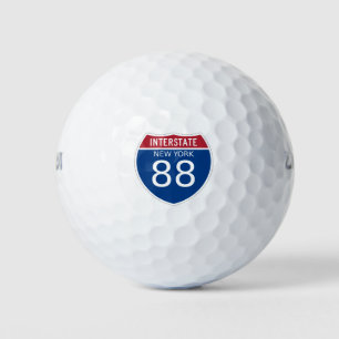 Balles De Golf SYMBOLE INTERÉTAT 88 DE New York