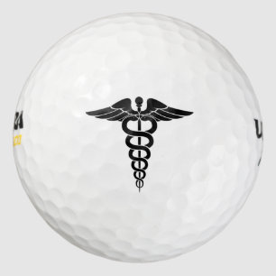 Balles De Golf Symbole Médicale