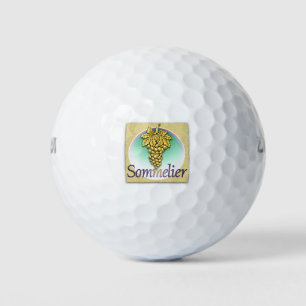 Balles De Golf Symbole sommelier