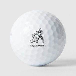 Balles De Golf SYMBOLE Zodiaque Aquarius Balls de golf