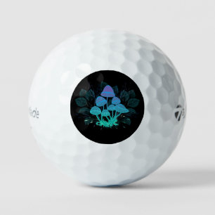 Balles De Golf Tabourets dans Bushes