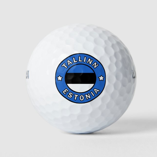 Balles De Golf Tallinn Estonie (Devant)