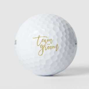 Balles De Golf Team Groom Bow Cravate Bachelor Party Golf Balls