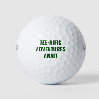 Balles De Golf tee-rific aventures attendent un drôle de jeu de m