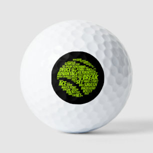 Balles De Golf Termes Tennis Joueur De Tennis Jouer Tennis Ball