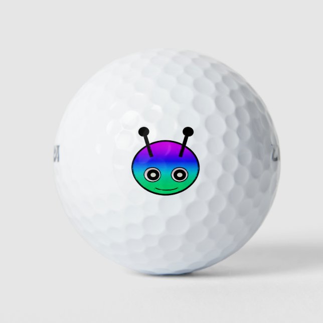 Balles De Golf Tête d'antenne (Devant)