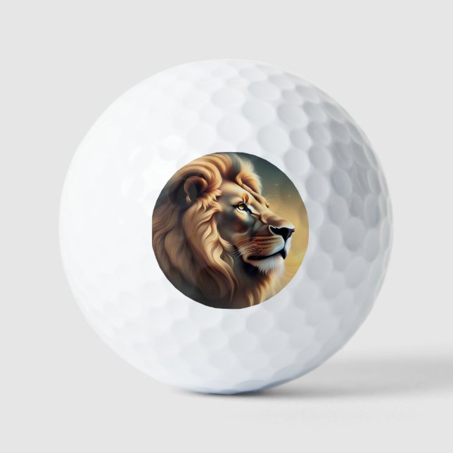 Balles De Golf Tête de lion (Recto)
