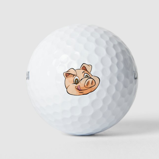 Balles De Golf Tête de porc (Devant)
