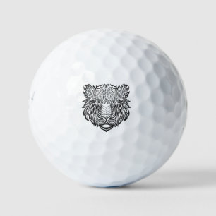 Balles De Golf Tête de tigre de style