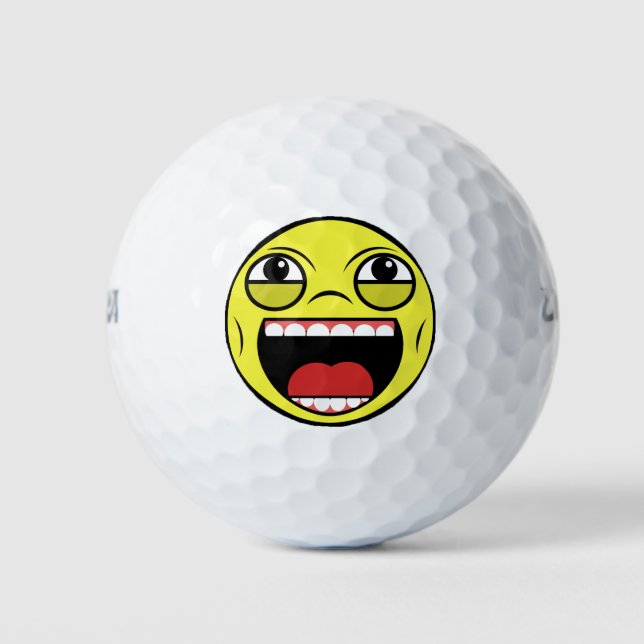 Balles De Golf Tête LOL (Devant)