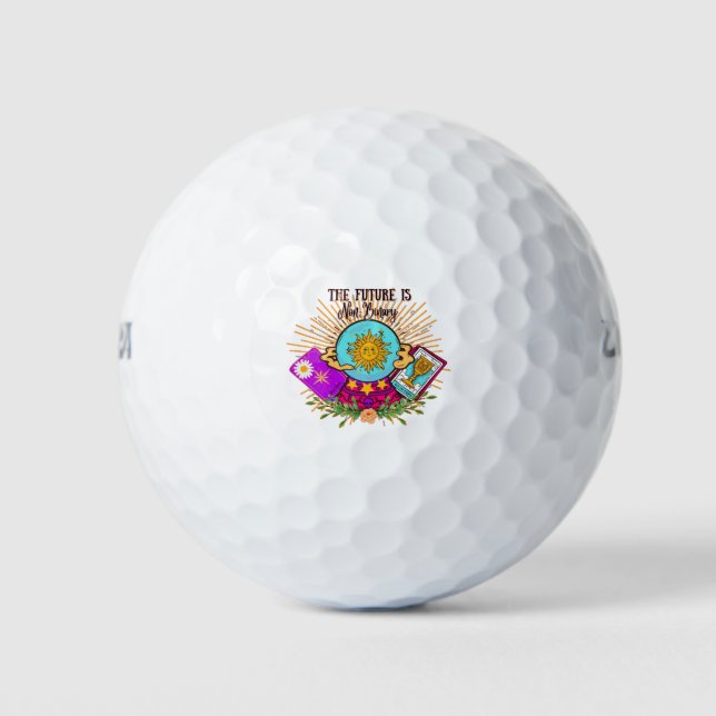 Balles De Golf The Future is Non-Binary Crystal Ball (Devant)