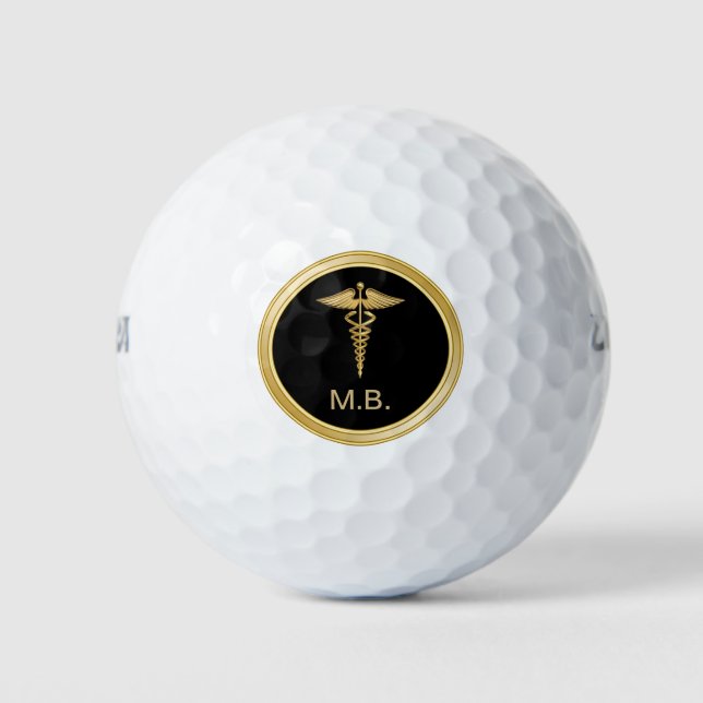 Balles De Golf Thème Docteur Classique (Devant)