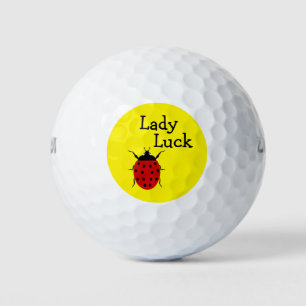 Balles De Golf Thème Funny Ladies Ladybug