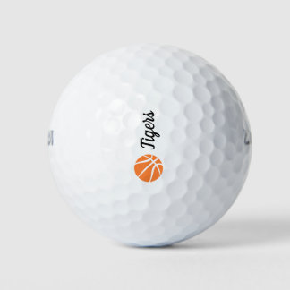 Balles De Golf Tigers Basketball Golf Balls