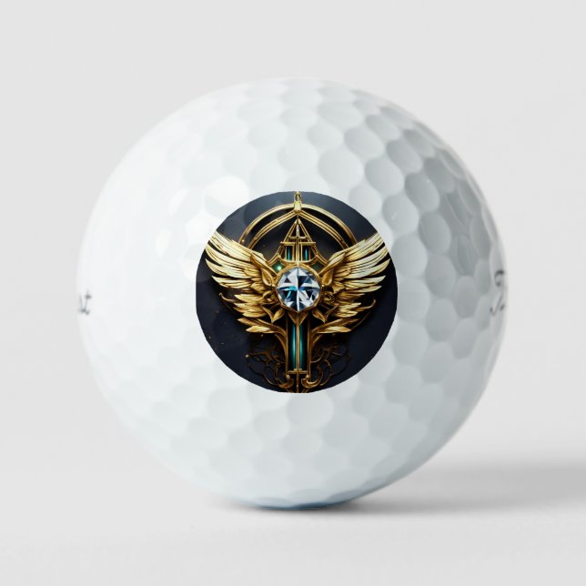 Balles De Golf "Titleist 2023 pro V1 boules de golf d'aigle (Recto)