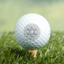 Titleist Mandala noir et blanc 2023 Pro V1 12 Pack