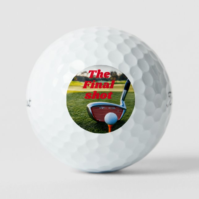 Balles De Golf Titleist personnalisé 2023 Pro V1 (Recto)