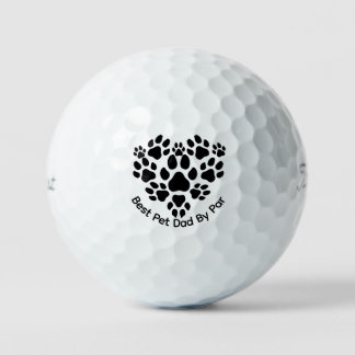 Balles De Golf Titleist Pro V1, Meilleur Papa Par Golf Cadeau