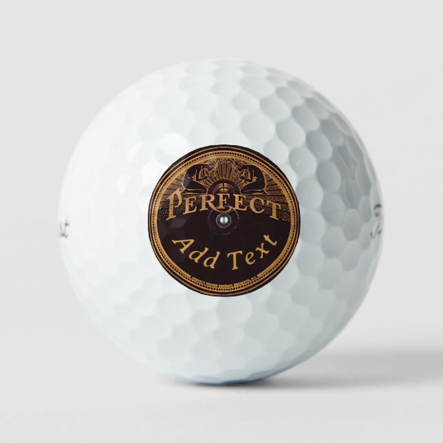 Balles de golf Titleist Pro V1 personnalisées (Recto)