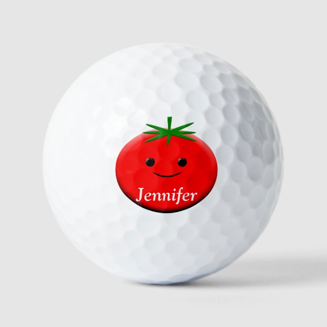 Balles De Golf Tomato rouge (Recto)
