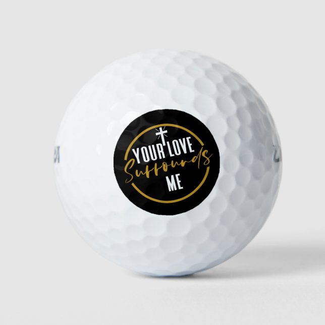 Balles De Golf Ton Amour M'Entoure (Devant)