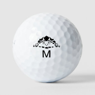 Balles De Golf Tortue effrayée se cachant dans sa coque