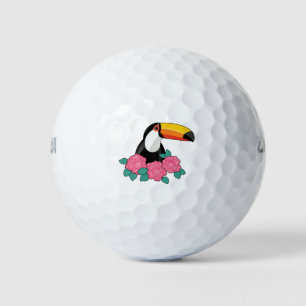 Balles De Golf Toucan floral