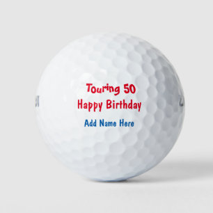 Balles De Golf Tournée d'anniversaire