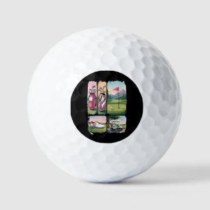 Balles De Golf Tournoi de saison de golf préparatoire amusant ama