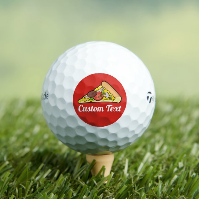 Balles De Golf Tranche de pizza (T-shirt Insitu)