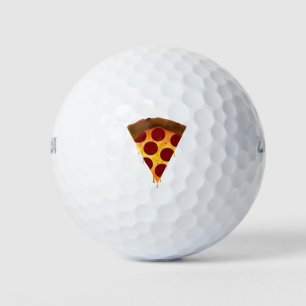 Balles De Golf tranche de pizza pepperoni fondue
