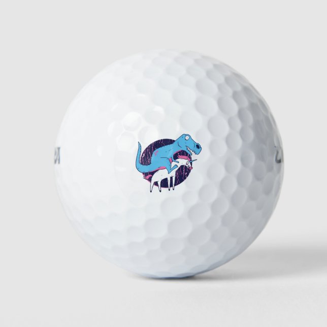 Balles De Golf Trex équitation Unicorn (Devant)