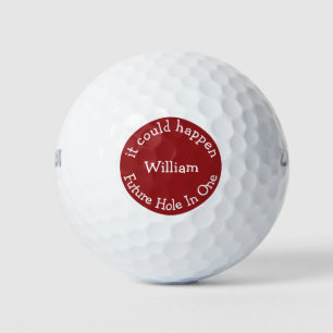 Balles De Golf Trou en un futur drôle