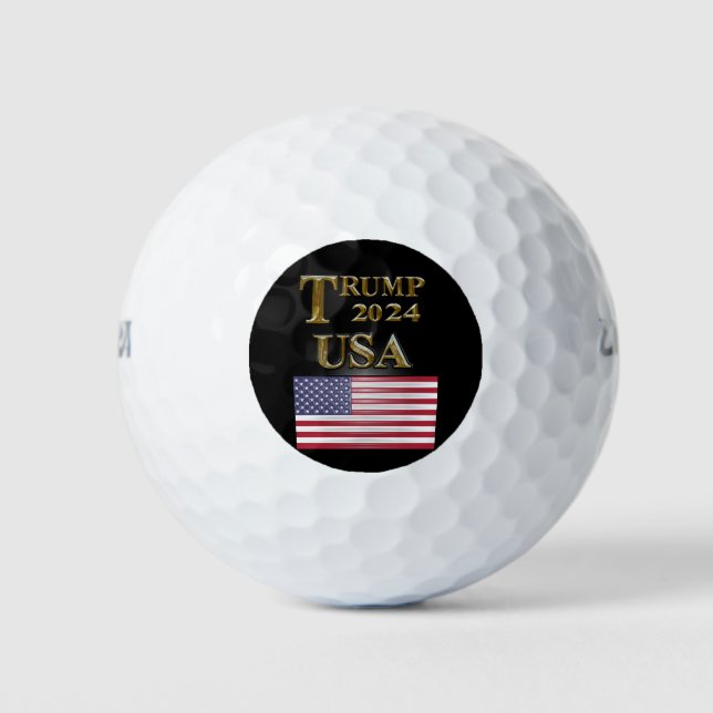 BALLES DE GOLF TRUMP 2024 (Devant)