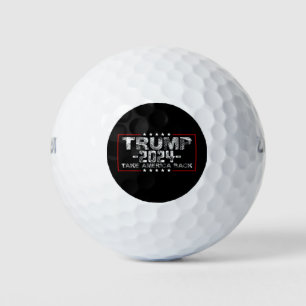 Balles De Golf Trump 2024 Redonner à l'Amérique sa Vintage politi