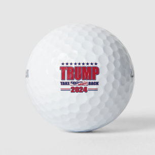 Balles De Golf Trump-2024-Take-America-Back