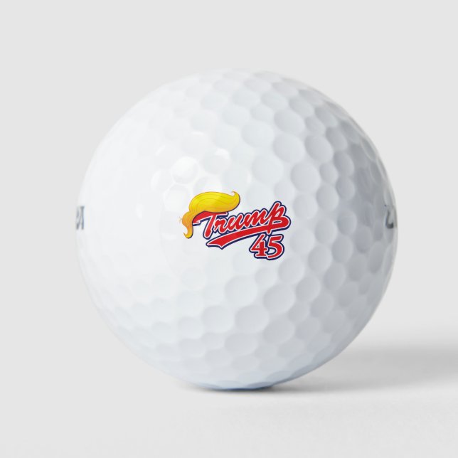 Balles De Golf Trump 45 (Devant)