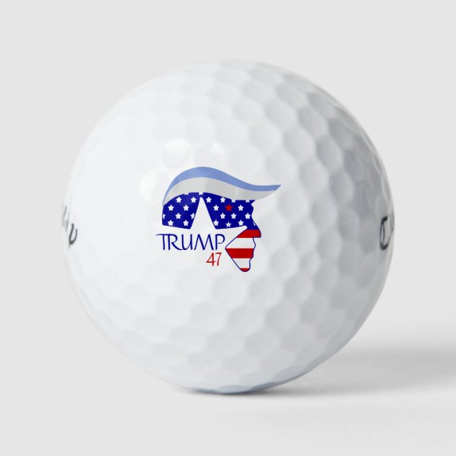 Balles De Golf Trump 47 Golf Balls (Devant)