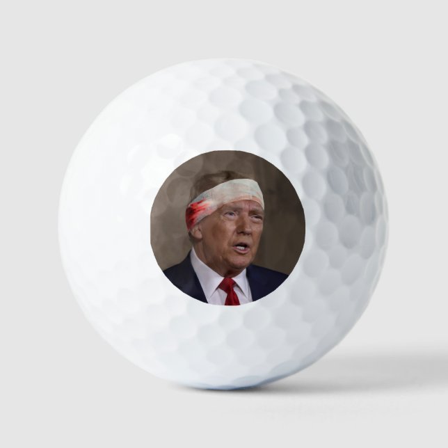 Balles De Golf Trump Boo-Boo Golf Balls (Recto)